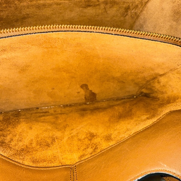 Celine Trifold Calfskin Leather and Suede Tote Bag - Picture 13 of 14